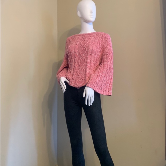 VENUS Sweaters - VENUS Two-Tone Pink Women's Sweater